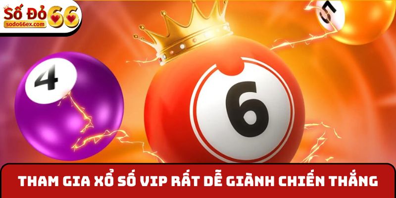 Tham gia Xổ số VIP rất dễ giành chiến thắng